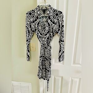 Inc dress with detailed buttons